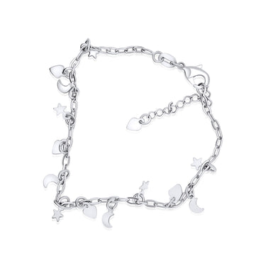 Silver Charm Bracelet